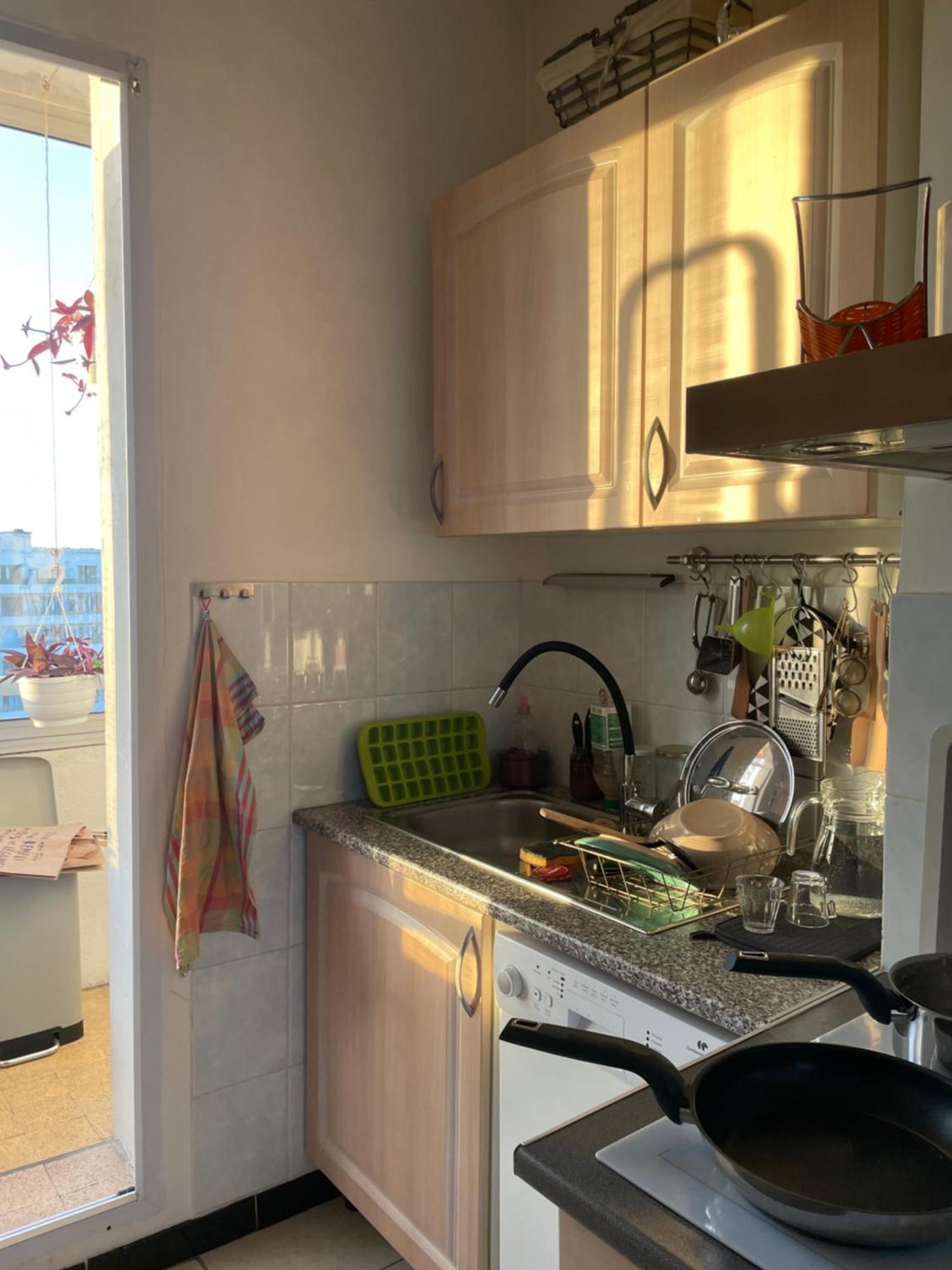 Appart entier terrasse living 2 chambres gare Saint-Charles Marseille Extérieur photo