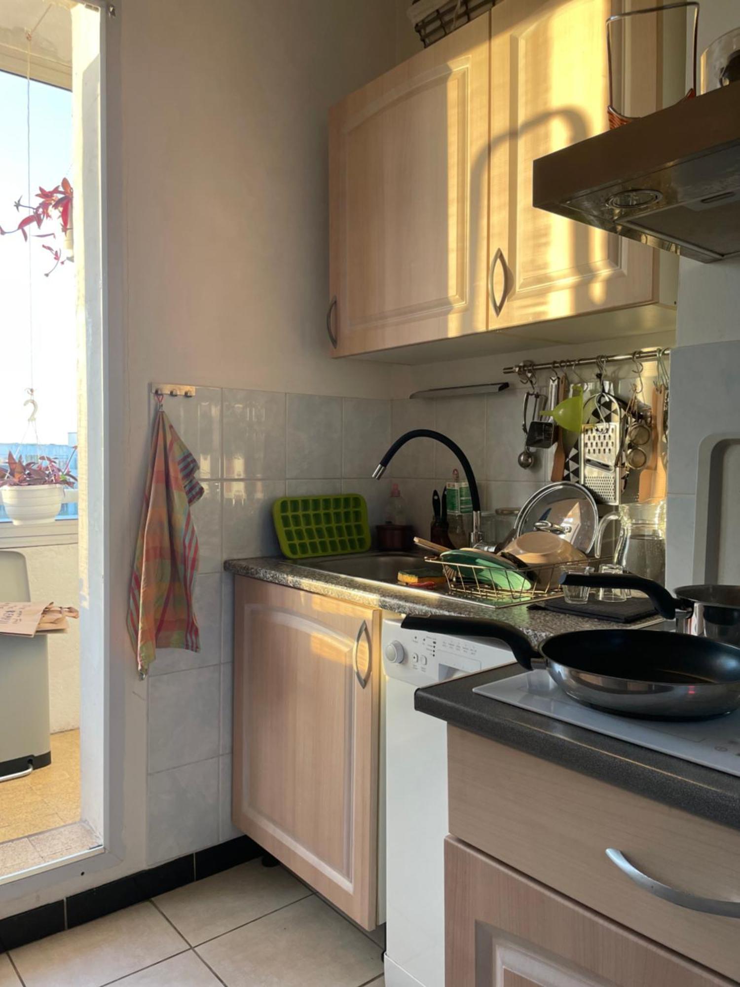 Appart entier terrasse living 2 chambres gare Saint-Charles Marseille Extérieur photo
